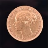 A Victorian full sovereign 1878, 8 grams.