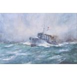 William Minshall Birchall (1884-1941) British The Destroyers, 1936, watercolour, signed to lower