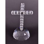 A Swarovski crystal 'Cross of Light' boxed, 18.5 cm high. CONDITION REPORT In perfect condition with