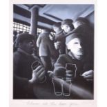 Mackenzie Thorpe (b. 1956) British Where's all the Beer Gone, lithograph, numbered 312/850, signed