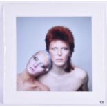 A rare limited edition photograph from David Bowie's 'Pin Ups' featuring a fully made up Bowie and