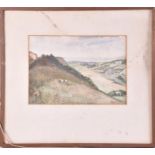 J. A. Hackley (20th century) British a landscape, 1930, watercolour, signed to lower right corner,