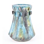 A 1960s Italian Bagni 'Sea Garden' range vase designed by Alvino Bagni in 1960, glaze code F43,