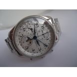 Longines Master Moonphase Chronograph.Watch is excellent condition and in working condition.Comes