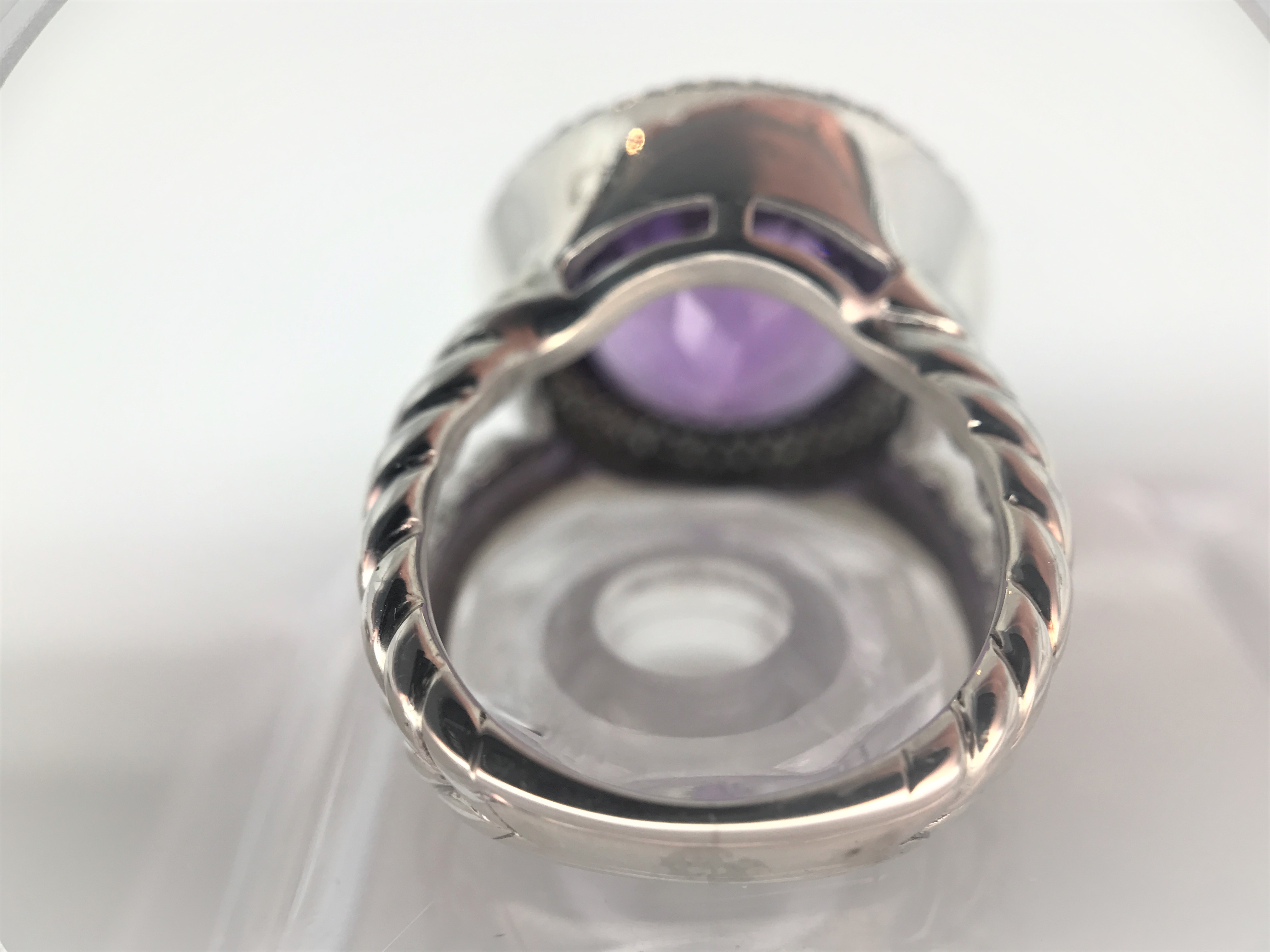 Amethyst Twist Ring - Image 3 of 5