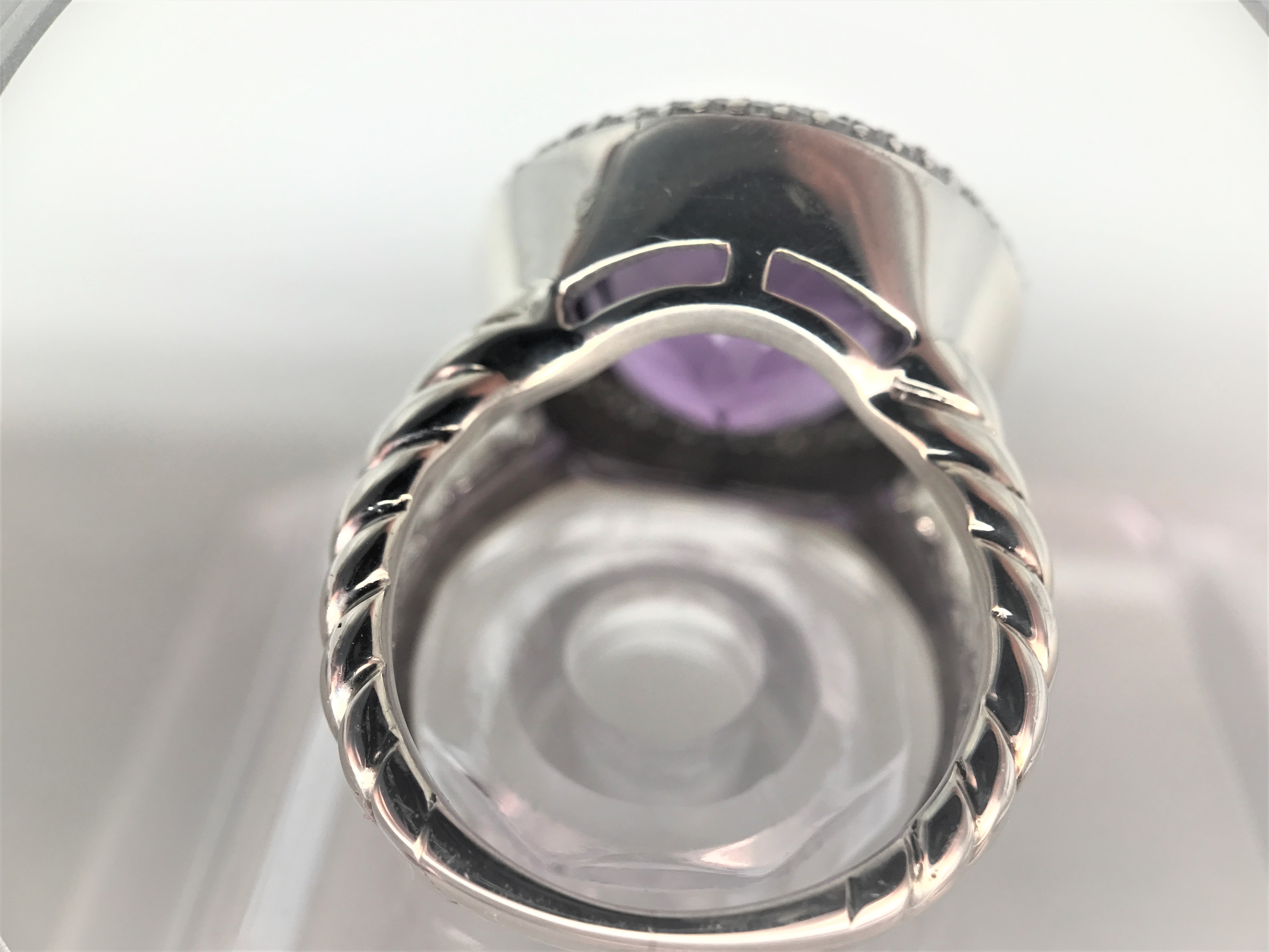 Amethyst Twist Ring - Image 4 of 5