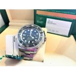 NEW Rolex Deepsea D-blue dial 116660