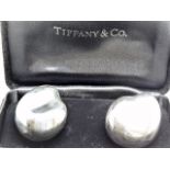 Tiffany Elsa Peretti Large Bean Earrings