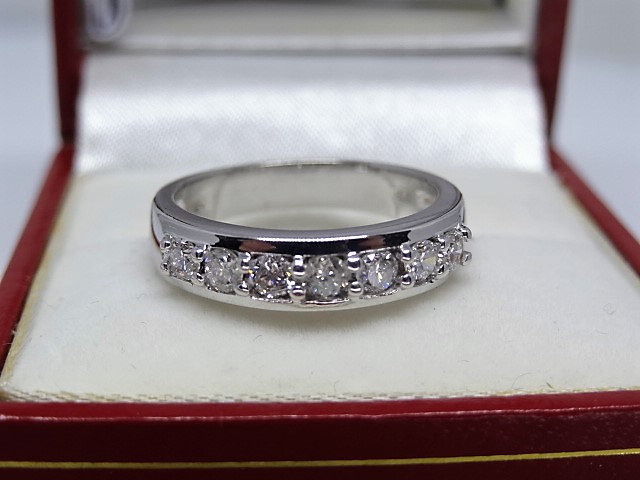 Semi Eternity Diamond Band - Image 2 of 6