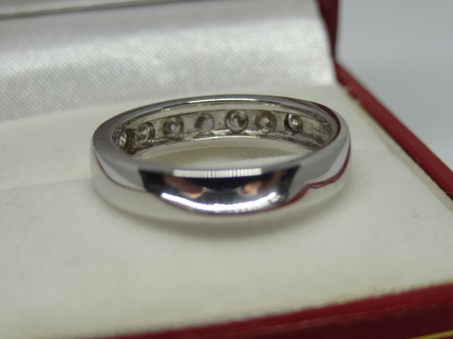 Semi Eternity Diamond Band - Image 4 of 6