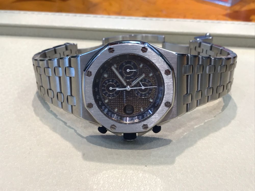 Audemars Piguet stainless steel automatic chronograph Royal Oak offshore 42mm - Image 2 of 6