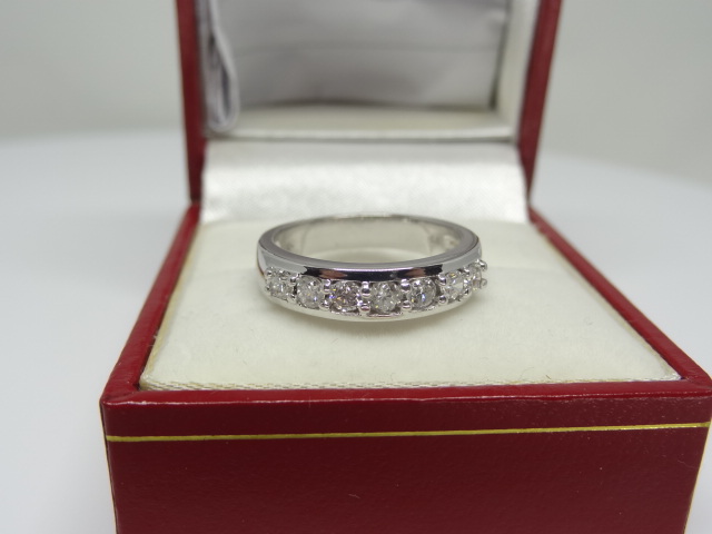 Semi Eternity Diamond Band - Image 3 of 6