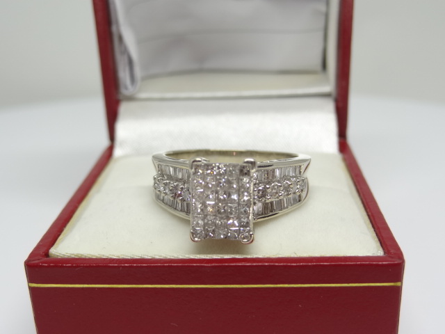 Pave Princess Diamond Ring - Image 2 of 4