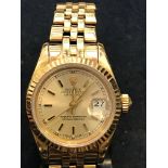 Rolex 69178 Oyster 27mm 18k gold