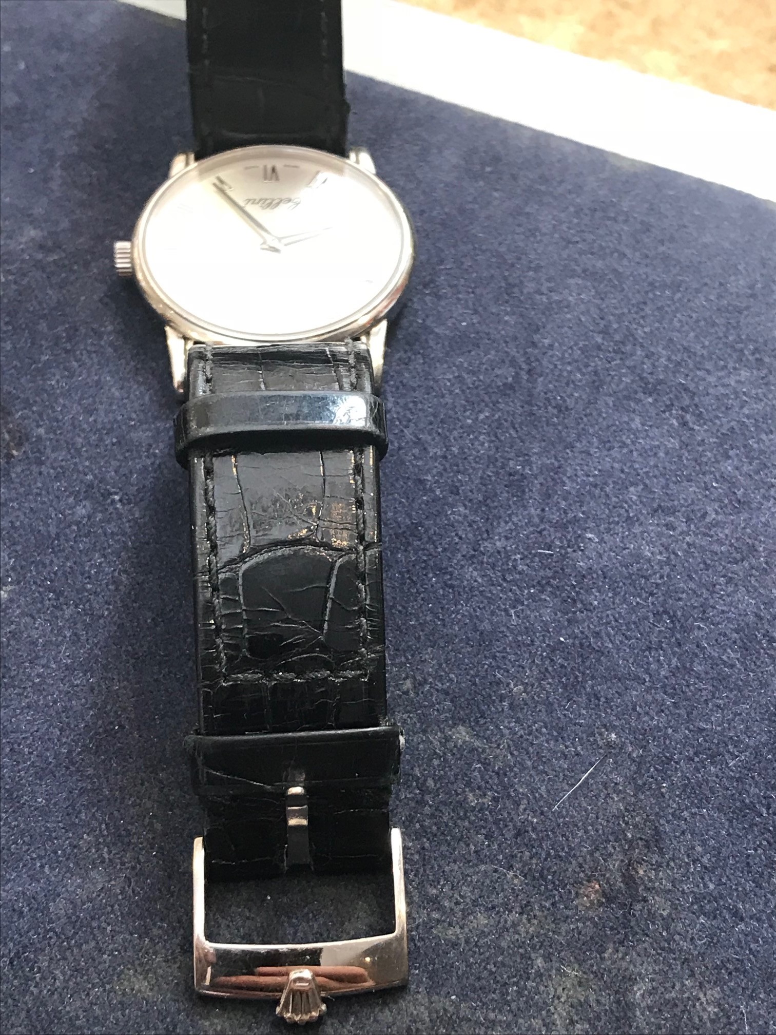 Rolex 5116 Cellini White gold 18kt, Original Rolex Strap and buckle . Good working condition - Image 9 of 9