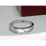 Semi Eternity Baguette Diamond Ring