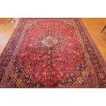 Tapijt, Kashmar 406 x 293 cm. A carpet, Kashmar 406 x 293 cm.