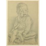 Henk Henriet (1903-1945) Tien diverse schetsen van kinderen tekeningen, ongesign., 10 x 20 cm - 50 x