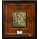 Cornelis Schut (1597-1655) 'Amor dei' gravure, 12 x 10 cm.