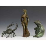 Drie bronzen sculpturen