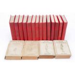 Twee series boeken Charles Dickens vier stuks Cohen editie van 1919, veertien stuks uit 1927 h. 18 x