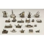 Achttien miniaturen 394 gr.