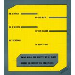 Lawrence Weiner (1942) 'Being within the context of [a] place. Uitgegeven door het Van Abbemuseum,