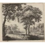 Anthonie Waterloo (1610-1690) Landschap ets [1]