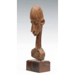 Burkina Faso, Bozo, marionette buste, with fine oval face with narrow nose and elongated neck.. With