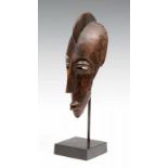 Mali, Marka, face mask, with hair in one upright comb shape, narrow pointed face with narrow long