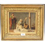 Mogelijk van de hand van Ary Scheffer Bewening van Christus maroufle, 20 x 25 cm. [1]