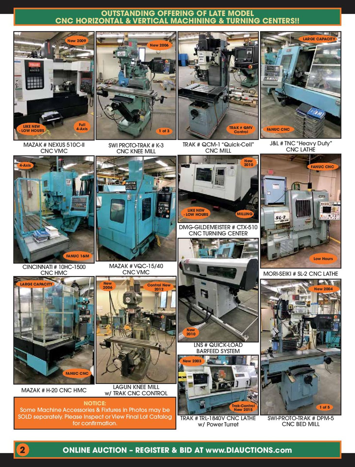 THIS AUCTION IS BEING CONDUCTED ON DeCOSMO INDUSTRIAL AUCTIONS WEBSITE - Bild 2 aus 7