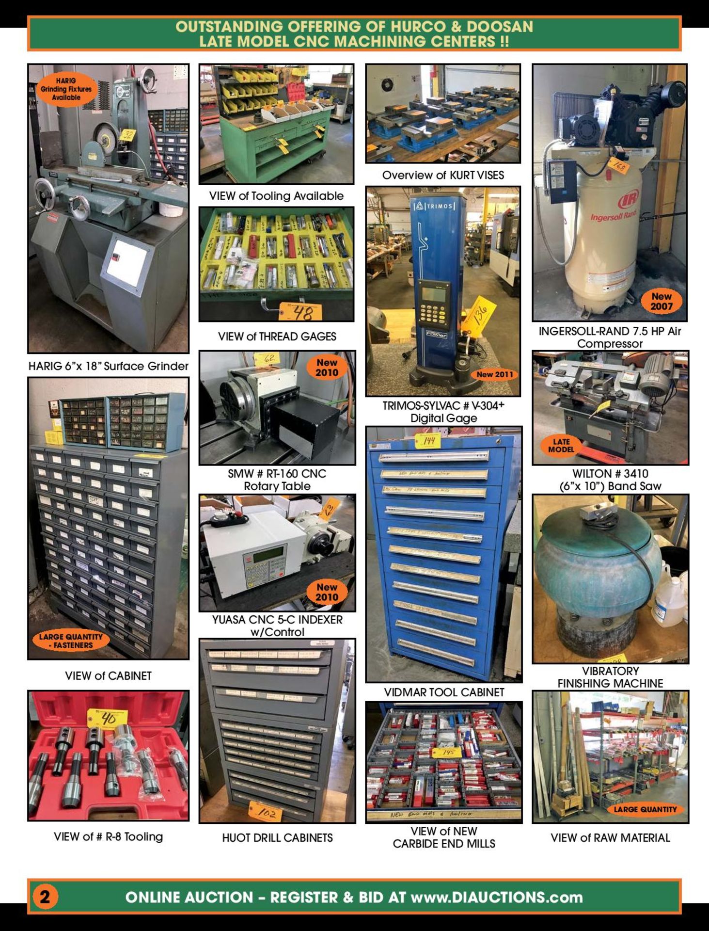 THIS AUCTION IS BEING CONDUCTED ON DECOSMO INDUSTRIAL AUCTIONS WEBSITE - Image 2 of 6