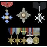 GROUPS AND SINGLE DECORATIONS FOR GALLANTRY