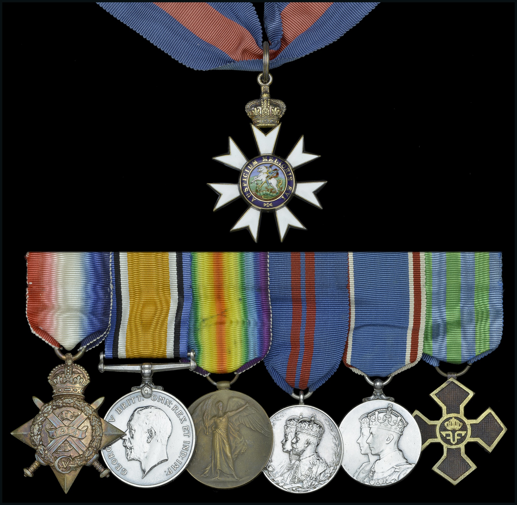 GROUPS AND SINGLE DECORATIONS FOR GALLANTRY