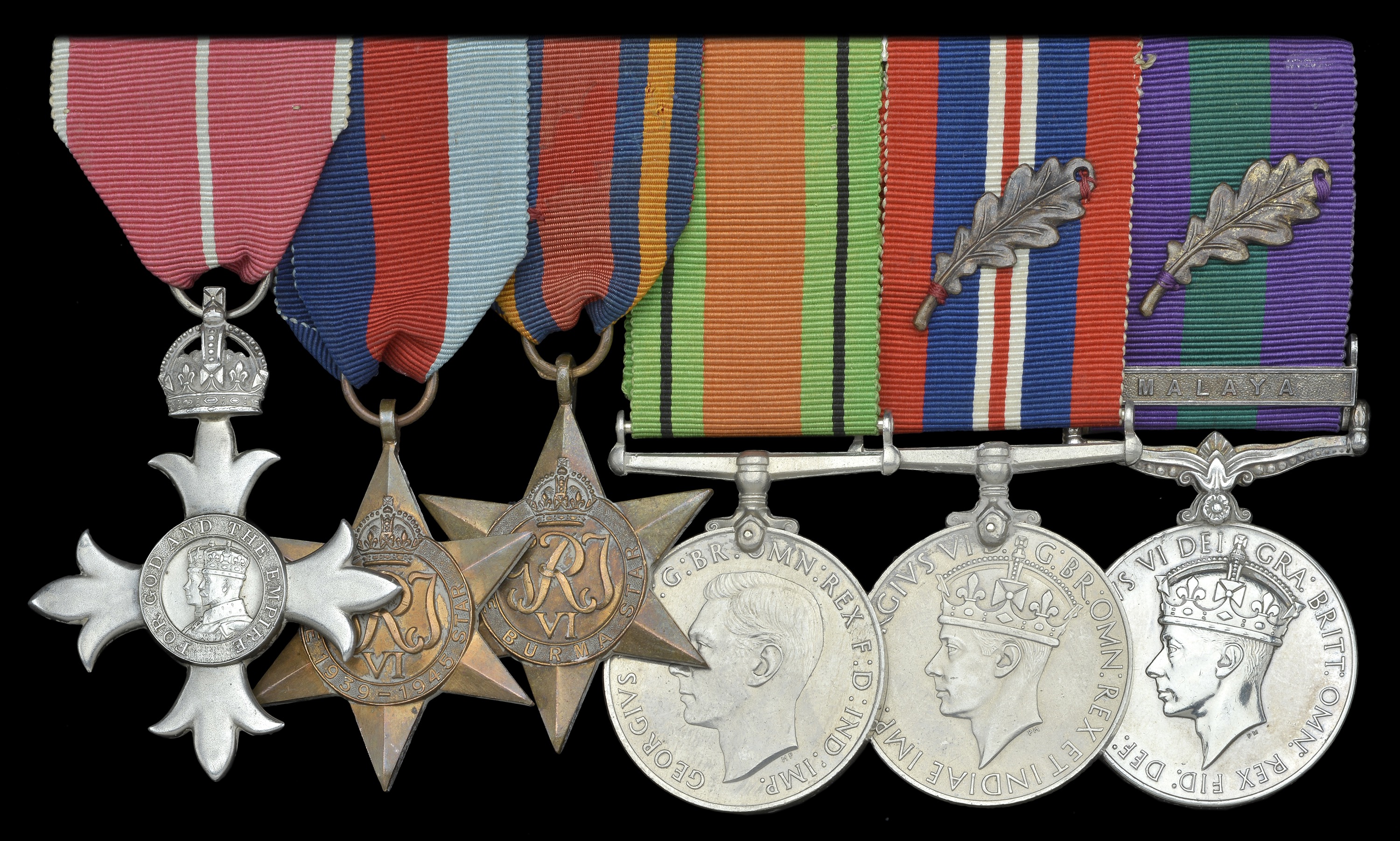 GROUPS AND SINGLE DECORATIONS FOR GALLANTRY