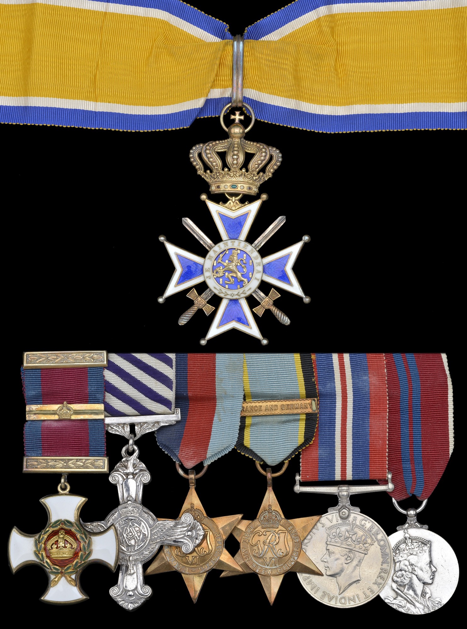 GROUPS AND SINGLE DECORATIONS FOR GALLANTRY