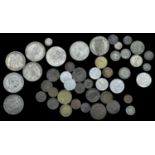 WORLD COINS FROM VARIOUS PROPERTIES