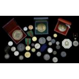 WORLD HISTORICAL MEDALS FROM VARIOUS PROPERTIES