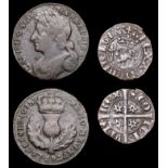 COINS OF SCOTLAND FROM VARIOUS PROPERTIES