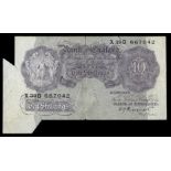 BRITISH PAPER MONEY FROM VARIOUS PROPERTIES