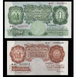 BRITISH PAPER MONEY FROM VARIOUS PROPERTIES