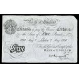 BRITISH PAPER MONEY FROM VARIOUS PROPERTIES