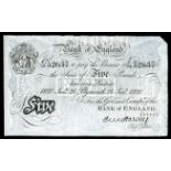 BRITISH PAPER MONEY FROM VARIOUS PROPERTIES