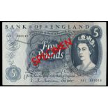 BRITISH PAPER MONEY FROM VARIOUS PROPERTIES