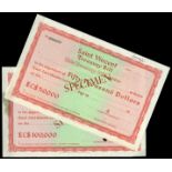 A Good Group of Specimen Banknotes (Part VIII)