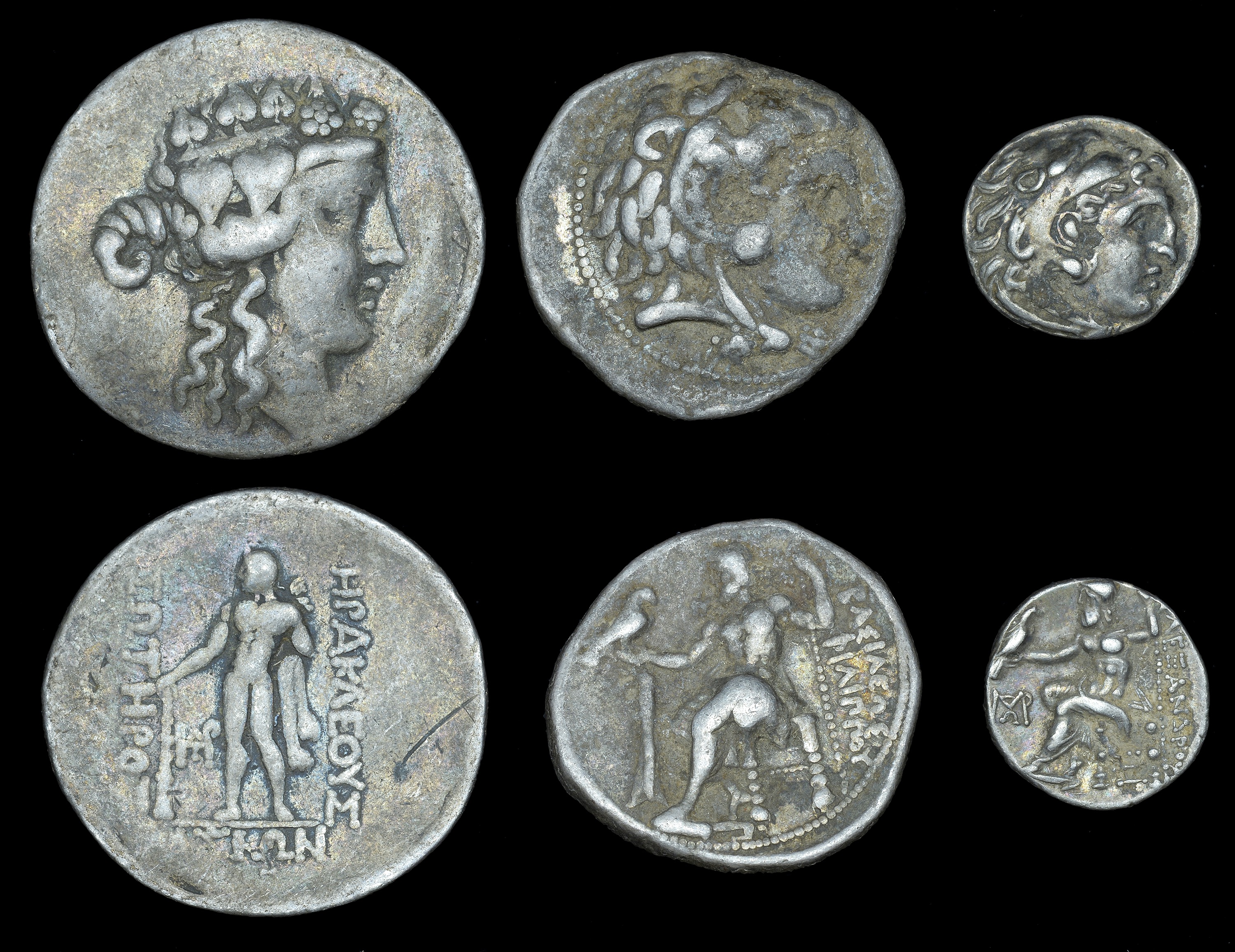 Ancient Coins from Various Properties