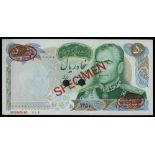 Banknotes of Iran, the Property of a Gentleman