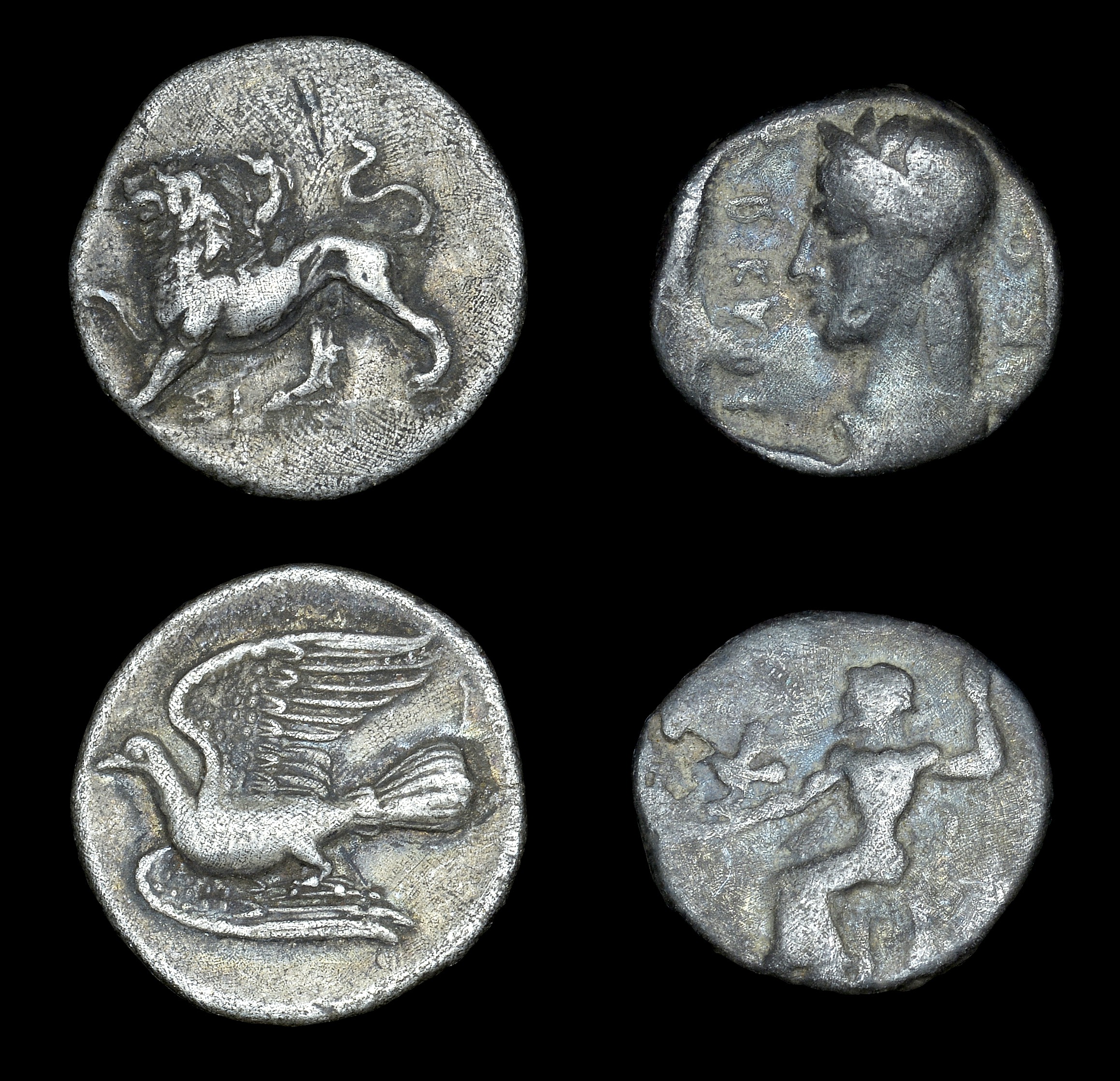 Ancient Coins from Various Properties