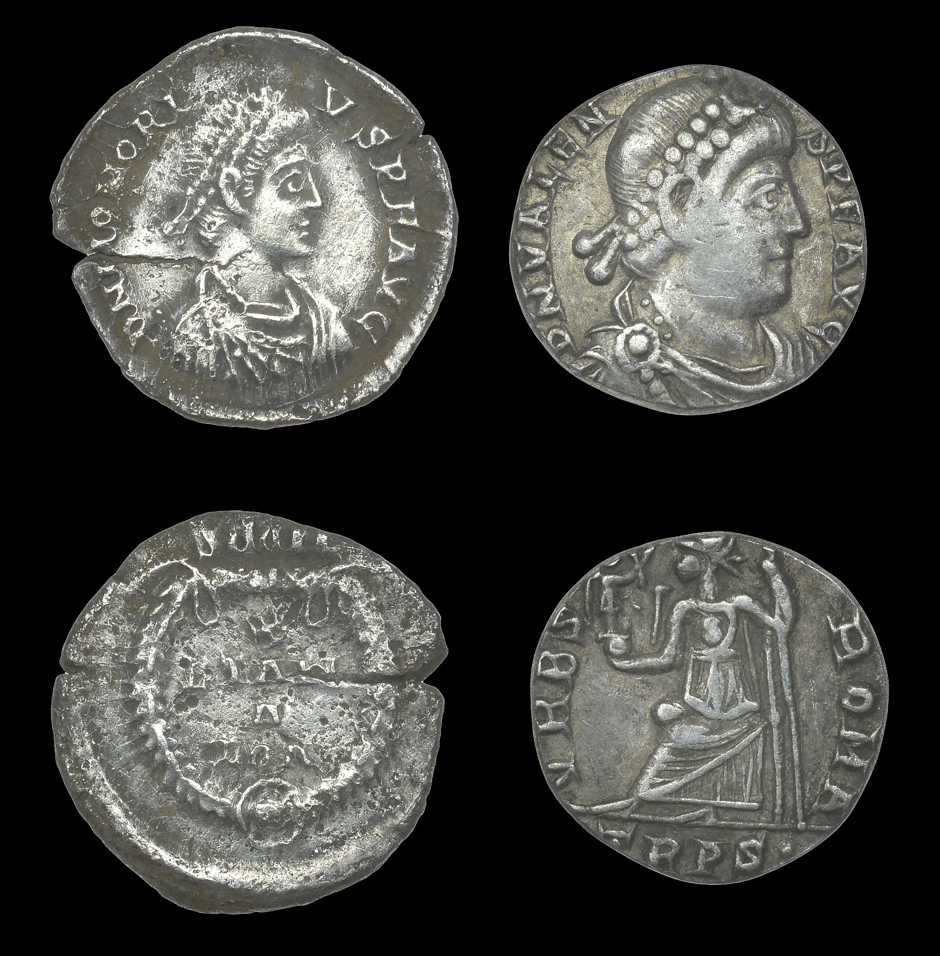 Ancient Coins from Various Properties